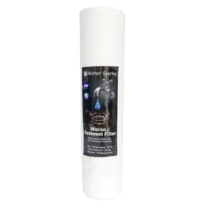 Water Sparks 10 inch Mini Grooved Micron Spun Filter Water Sparks 10 inch Mini Grooved Micron Spun Filter